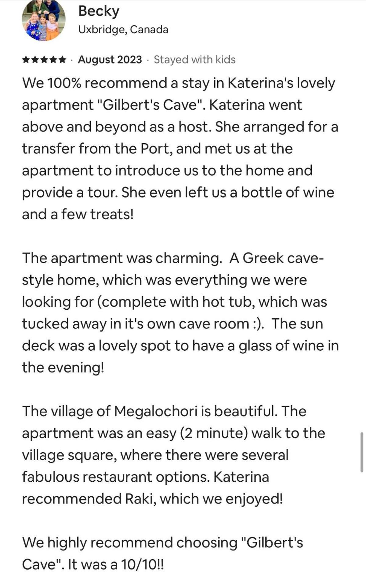Villa Gilbert'S Cave With Cave Jacuzzi Megalokori Exterior foto