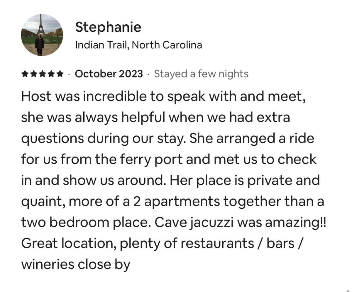 Villa Gilbert'S Cave With Cave Jacuzzi Megalokori Exterior foto