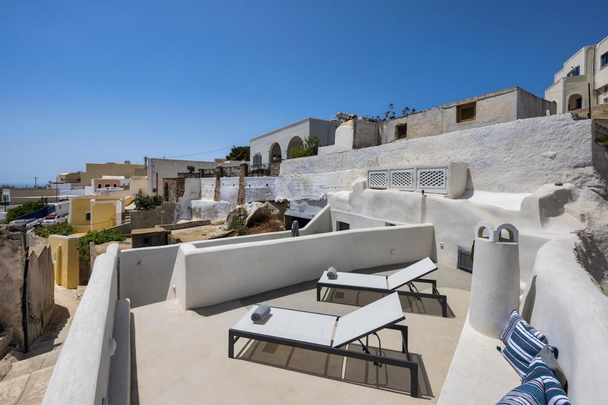 Villa Gilbert'S Cave With Cave Jacuzzi Megalokori Exterior foto